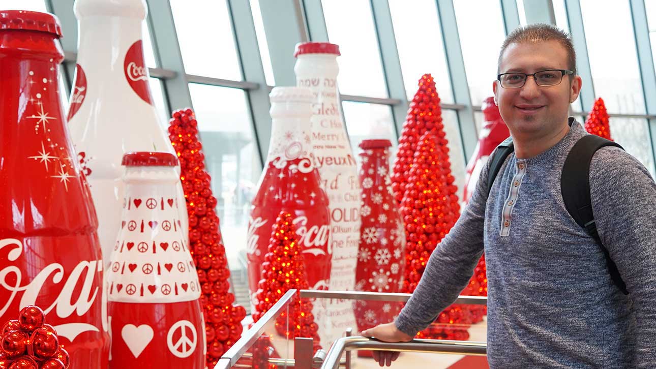 Visiting World of Coca-Cola in Atlanta