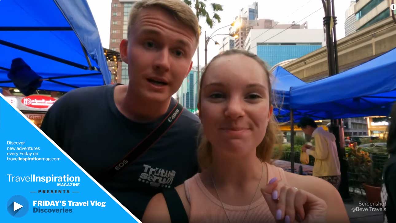 Friday's Travel Vlog Discoveries: Meet Bob and Eve (Beve Travels)